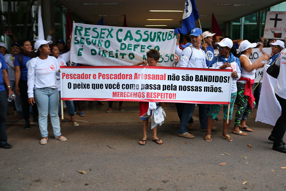 Ocupação do Ministério do Planejamento realizada em 22/11/2017 - Foto: Anita Dias 