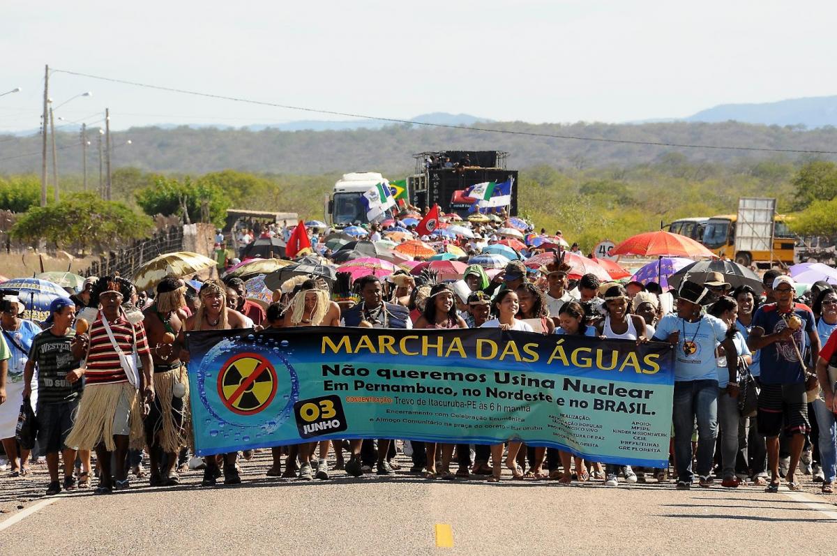 Marcha das Águas realizada em 2012 | Foto: João Zinclar