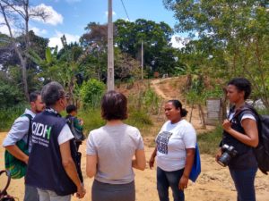Quilombo Rio dos Macacos recebe visita da CIDH