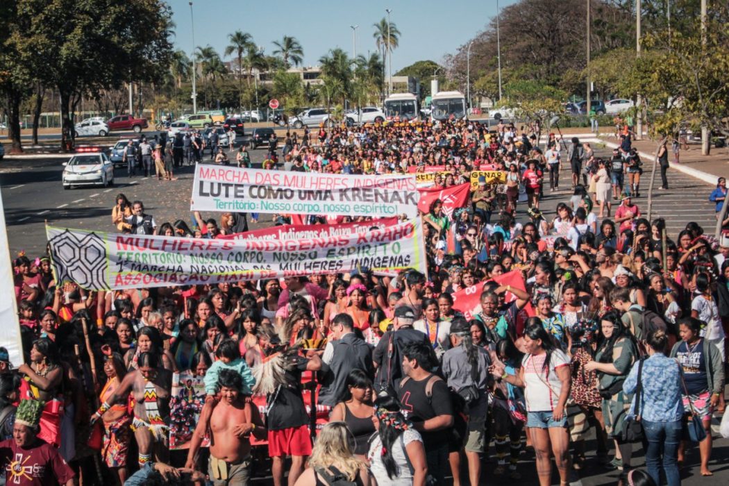 Mulheres em Marcha para a  Sesai | Foto: Juliana Pesqueira | Proteja Amazônia