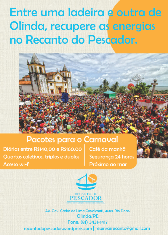 Panfleto Carnaval no Recanto 2014