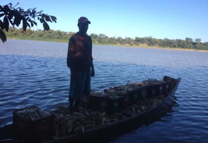 Pescador rio São Francisco