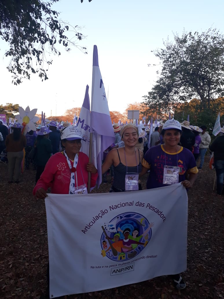 Rita participa da Marcha das Margaridas