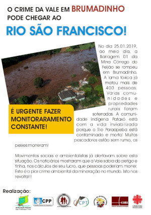 capa folder Brumadinho 2